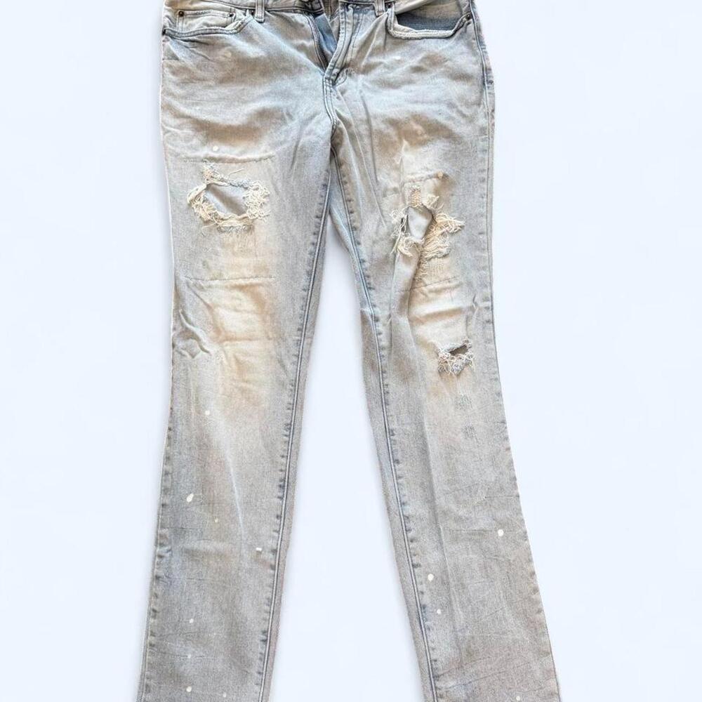 PacSun Stacked Skinny Distressed Jeans 32x32